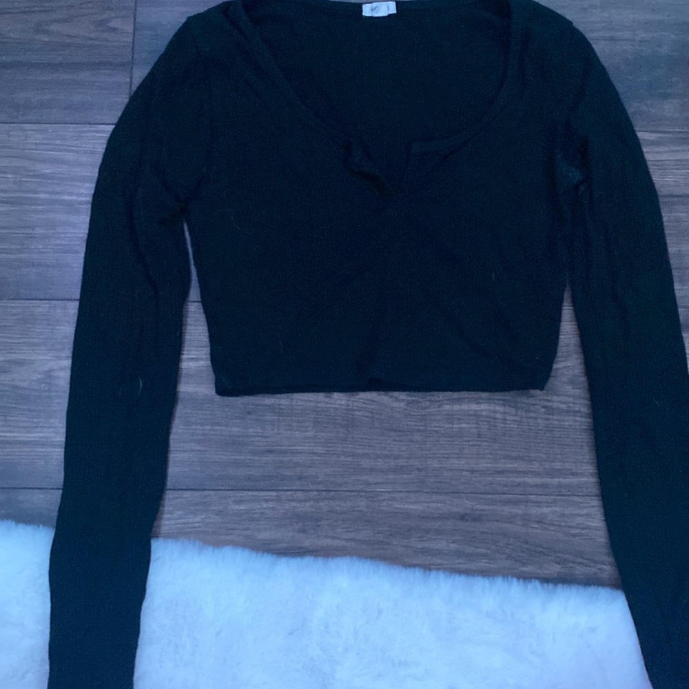 Garage black long sleeve